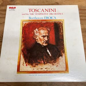 Arturo Toscanini,NBC Symphony Orchestra/Beethoven/Symphony No.3（Eroica）国内盤（A178）