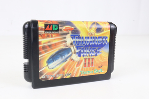 SEGA セガ Thunder forth Ⅲ サンダーフォース3メガドライブ専用 ゲームカセット 箱付き おもちゃ テレビゲーム 004IDEIK93