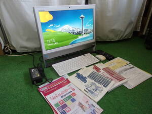 中古☆NEC☆一体型☆VALUESTAR N☆PC-VN770MSW-Y☆VN770/M☆Core i7-3630QM搭載☆Windows 10 Home搭載可能☆ジャンク扱い