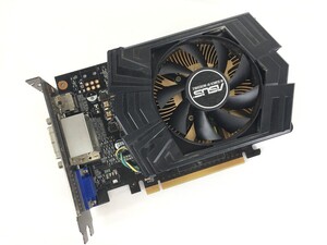 【グラボ・2GBメモリ搭載】ASUS GTX750Ti-PH-2GD5 GDDR5 ビデオカード グラフィックボード 動作保証 中古品 即決【管:MB-052802】