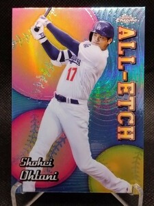 大谷翔平 【2024 TOPPS CHROME BASEBALL ALL-ETCH SHOHEI OHTANI CAE-1】 ロサンゼルス・ドジャース