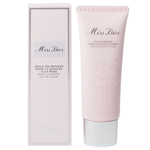 クリスチャン ディオール dior ミス ディオール ローズ シャワー オイル 75ml MISS DIOR ROSE SHOWER OIL-IN-FOAM CHRISTIAN DIOR 未使用