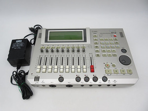 ★sz2082　KORG　マルチトラックレコーダー　D12　アダプター(KA161)付き　コルグ　Digital Recording Studio　通電確認済み　ジャンク品★