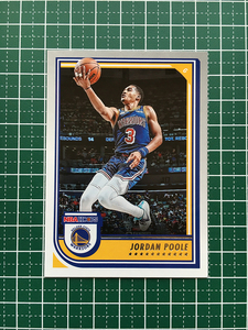 ★PANINI 2022-23 NBA HOOPS #226 JORDAN POOLE［GOLDEN STATE WARRIORS］ベースカード「BASE」★