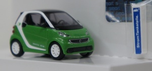 Busch 1:87 Smart Fortwo Coupe 12 (C451) “ElectricDrive”, 46225