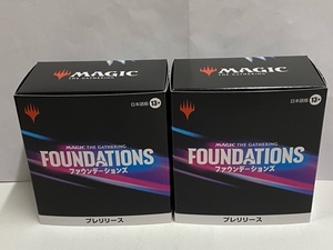 【MTG】 日本語版 プレリリース / ファウンデーションズ 2BOXセット