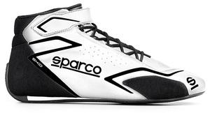 SPARCO（スパルコ） レーシングシューズ SKID ホワイト 40サイズ（25.5cm）FIA 8856-2018