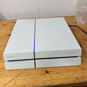 UTZ307 PlayStation4 PS4 CUH-1200A グレイシャー・ホワイト 通電のみ確認済み　現状品　本体のみ プレイステーション4