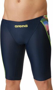 1513929-ARENA/メンズ 競泳水着 レーシングスパッツ ハーフレッグ WA承認 水泳/M