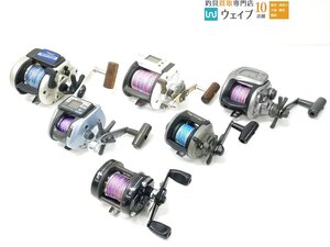 ダイワ タナセンサー S 300DX、ダイワ スーパータナセンサー S250早技 他 船リール 計6点セット