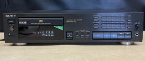 【通電のみのジャンク品】ソニー　SONY COMPACT DISK PLAYER CDP-597 CDプレーヤー 中古現状品 