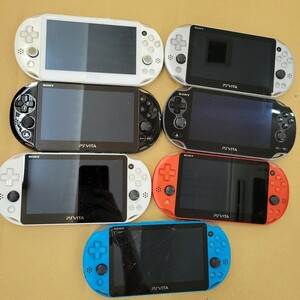 54.PSVITA。 SONY ソニー 本体のみ 通電なし ジャンク ７台 ヴィータ