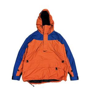 90s Nike ACG ナイキ アウトドア　アノラック　97年　ニューヨーク　スノボvintage レア　ストリート　y2kマウンテンパーカーテックウェア