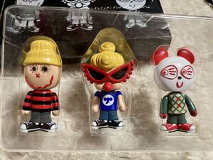 HYSTERIC MINI フィギュア ドール3体 ヒステリックミニ ヒスミニ HYSTERIC GLAMOUR ヒステリックグラマー グランジくん レッドパンダ