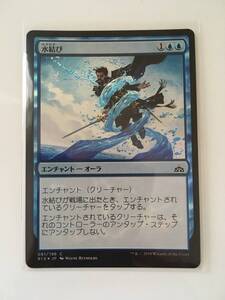 MTG　水結び/Waterknot　(RIX/イクサランの相克,日) 1枚(Foil)