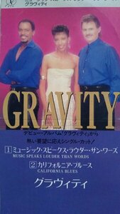 GRAVITY(グラヴィティ)★ＣDシングル「MUSIC SPEAKS THAN WORDS」1989年発売