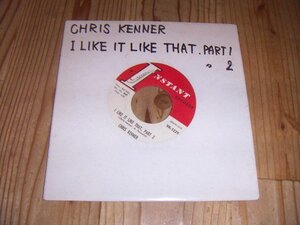 ●即決！EP：CHRIS KENNER I LIKE IT LIKE THAT クリス・ケナー