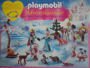 playmobil　プレイモービル　9008◆Advents kalender　アドベントカレンダー◆冬　雪　スケート　動物　セット　クリスマス