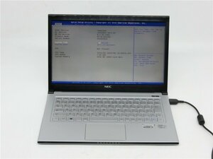 中古ノートパソコンNEC　LaVie　PC-GL18612AY　Corei5　3337U　　4G　　　BIOSまで表示　詳細不明　ジャンク品