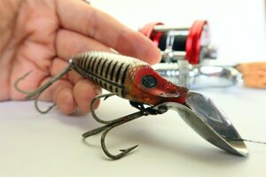 30s 2PCリグ HEDDON GO DEEPER RUNT SPOOK ヘドン リバーラントスプーク /　ABU UMCO 道楽 バルサ50 ハトリーズ 昭和世代レトロ釣り人に