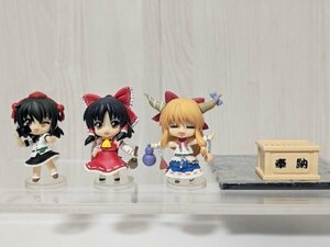 ★ねんどろいどぷち 「東方Projectセット 第一章」 博麗霊夢 伊吹萃香 射命丸文 フィギュア