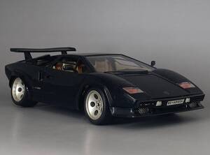 Bburago 1/18 Lamborghini Countach 5000 Quattrovalve 1988 Black ◆ Countach - Diablo - Murcielago ◆ ランボルギーニ ブラーゴ 