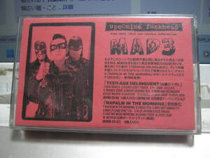 MAD 3 / TEEN-AGE DELINQUENT(凶暴の十代)+NAPALM IN THE MORNING 非売品カセットテープ Eddie Legend King Rocker 5.6.7.8