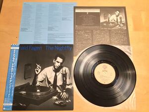 【帯付LP】DONALD FAGEN / THE NIGHTFLY ナイトフライ(P-11264) / MASTERDISK RL刻印有 / ドナルド・フェイゲン / STEELY DAN / 82年日本盤