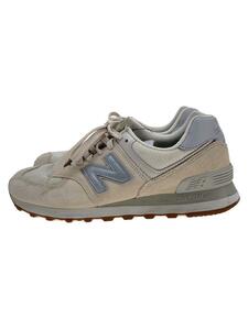 NEW BALANCE◆ML574/OFF WHITE/ベージュ/24.5cm/BEG