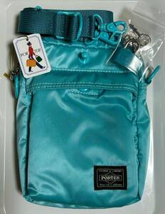 【数量限定 即完売】PORTERTOKYO TURQUOISE HELMET BAG ポーターミッドタウン八重洲店 ターコイズ ヘルメットバッグ 日本製 made in Japan