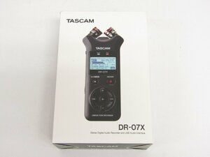 TASCAM タスカム DR-07X ステレオオーディオレコーダー USBオーディオインターフェース ※ジャンク品 ※現状品 ☆4703