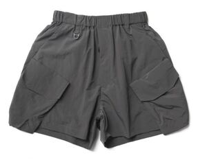 希少サイズ　美品　送料込　COMFY OUTDOOR GARMENT コムフィアウトドアガーメント　ハーフパンツ ショートパンツ チャコール　短パン