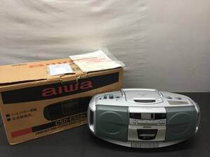 【CDステレオラジオカセットレコーダー】 再生確認済 aiwa/アイワ CSD-ES225 