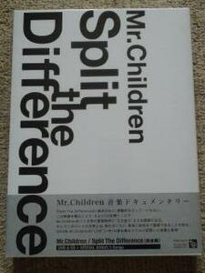 【新品未開封品】Mr.Children　ミスチル Split The Difference [DVD]