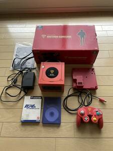 【動作確認済】Nintendo ニンテンドー ゲームキューブ ガンダム シャア専用BOX DOL-001S / ゲームボーイプレイヤー DOL-017 / GAMECUBE