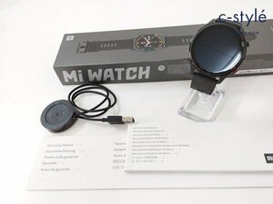 I763a [動作品] Xiaomi シャオミ 腕時計 ブラック Mi Watch XMWTCL02 デジタル 充電式 | ファッション小物 G