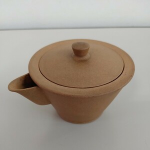 【中國宣興 茶器 紫砂 】中古品 長期保管品 朱泥 茶道具 急須 唐物 中国【A7-1④】0607