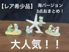 カエルコポーレア廃盤品♡海バージョン3点おまとめ