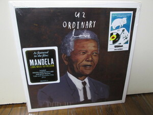 sealed 未開封 US-original Ordinary Love [analog] U2 アナログレコード　ネルソン・マンデラ Nelson Mandela vinyl