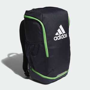 ★アディダス adidas 新品 靴収納可 カジュアル バックパック リュックサック デイパック バッグ BAG かばん 黒 [IM5184] 六★QWER