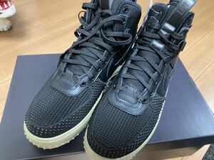 DZ5320-001 ナイキ NIKE ルナフォース1 ダックブーツ スニーカー メンズ LUNAR FORCE 1 DUCKBOOT ブラック 27.5cm