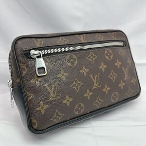 g163 LOUIS VUITTON ルイヴィトン マカサー M42838 ポシェット カサイ セカンドバッグ クラッチバッグ シリアル SR4118