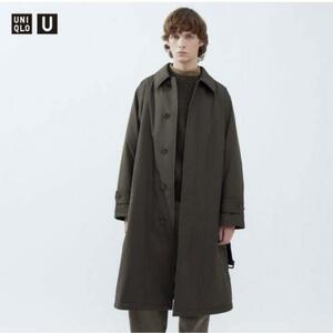 絶版 S パデッドステンカラーコート OLIVE オリーブ 462853 Uniqlo U ルメール ユニクロ ユー MB げんじ Genji まとめ 