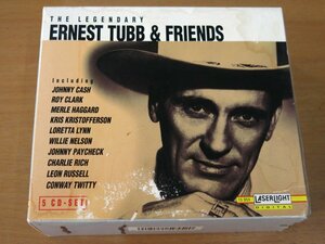 CD THE LEGENDARY ERNEST TUBB & FRIENDS 5枚組 1から４まで未開封 輸入盤 中古品