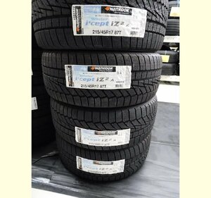 s_ スタッドレスタイヤ4本セット 215/45R17 ハンコック W626 昭和店