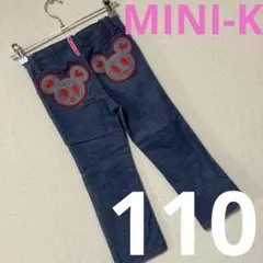 子供服 110 MINI-K 長ズボン デニム かわいい