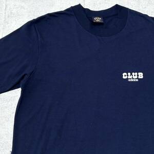 80s デッドストック CLUB adidas Tシャツ クラブ アディダス　　デサント DESCENTE 80年代 old vintage オールド ヴィンテージ 玉10342