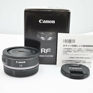 極上品★キヤノン RF28mm F2.8 STM Canon