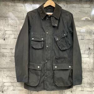 17SS Barbour × White Mounteneering バブアー × ホワイトマウンテニアリング OVERDYED JACKET ジャケット サイズ36 ブラック