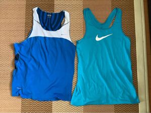 NIKE ナイキ 陸上 タンクトップ　ランニング　DRY FIT ドライフィット　セット　ランシャツ